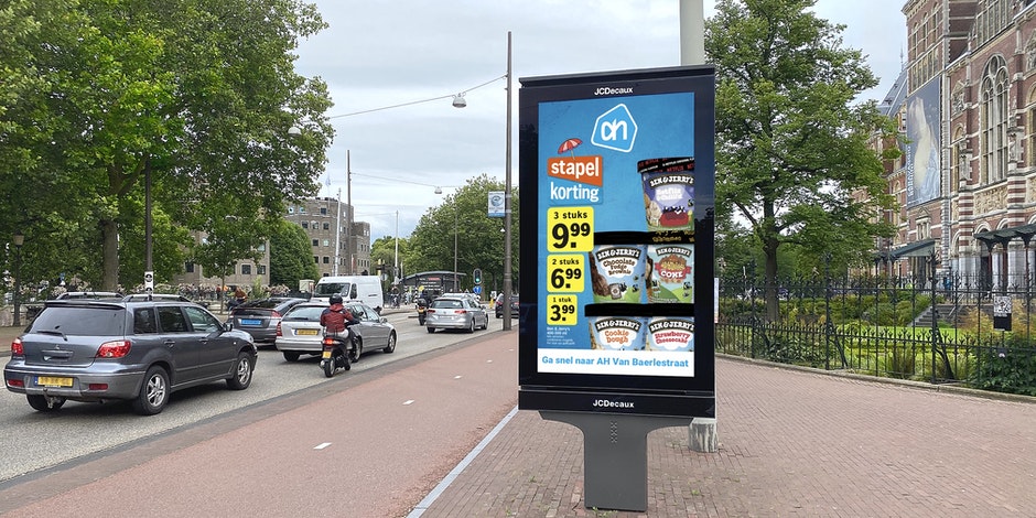 Albert Heijn and its data-driven & footfall Digital Out of Home campaign wins The Drum Awards Out of Home in two categories: Best use of Digital & Chair Award